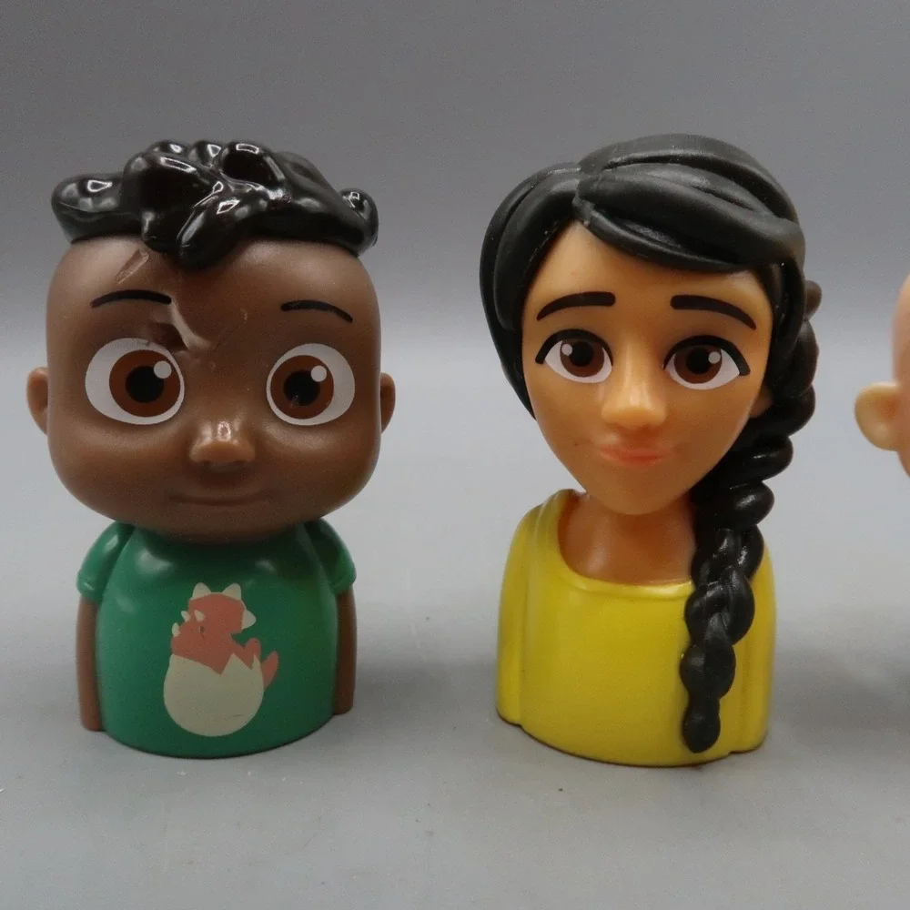 Cocomelon Cocomelon Cody TomTom Figure Mega Blocks‎ First Builders Toy Lot of 4